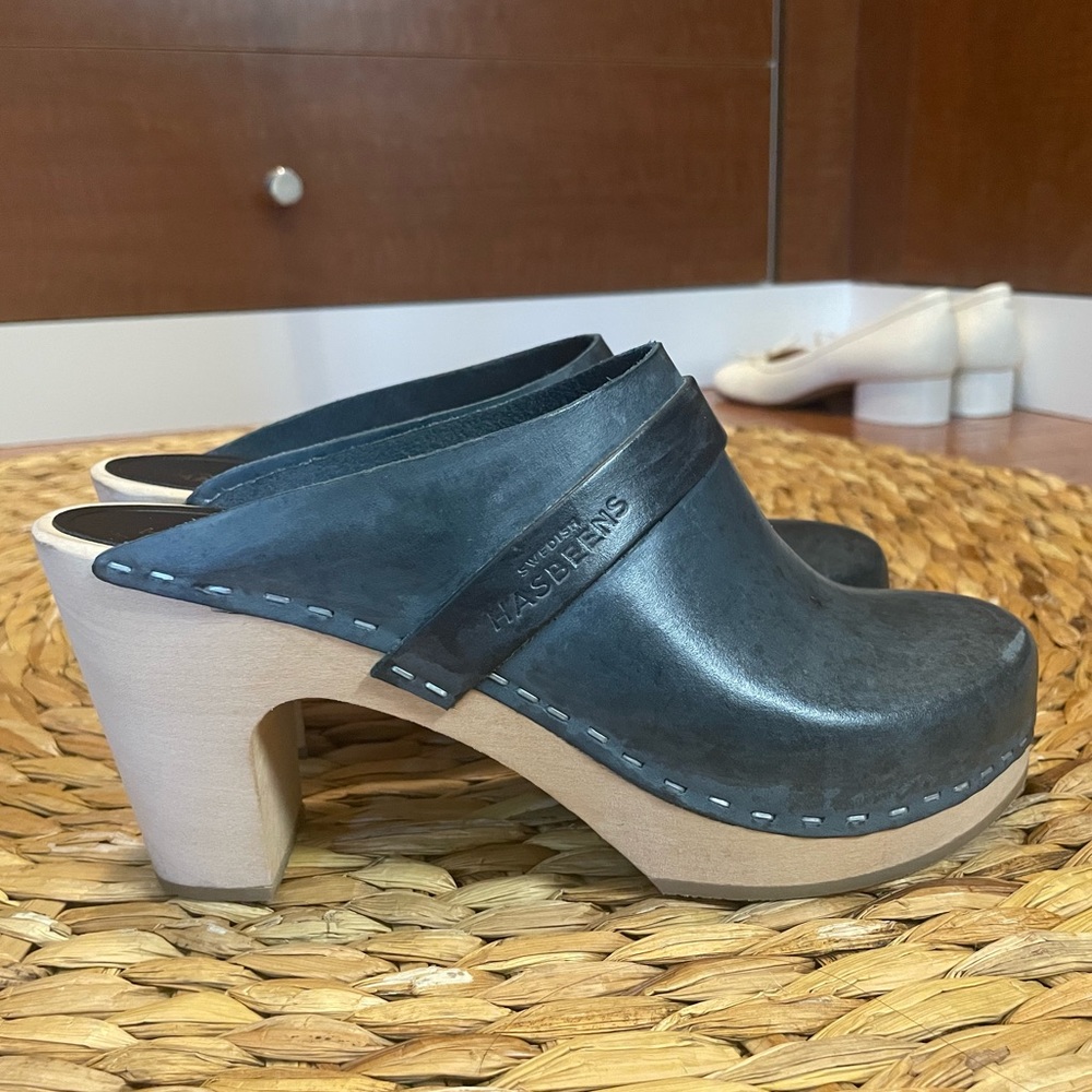 Swedish Hasbeens Slip in Classic Clog
